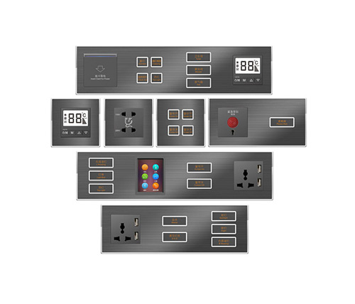 島致系列（灰色）酒店智能開關(guān)